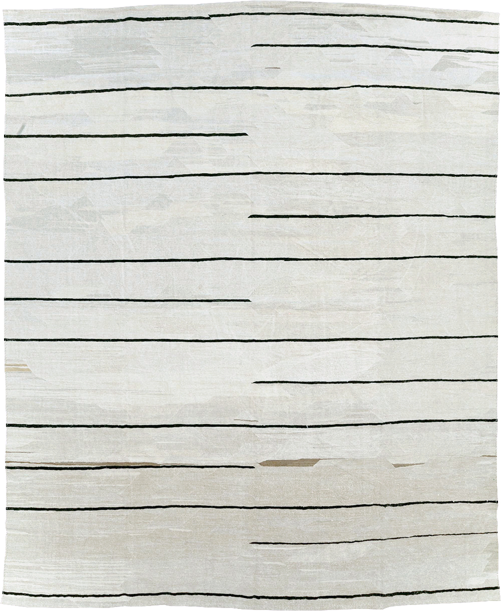 Contemporary Turkish Room Size Flatweave Kilim, No.30064 - Galerie Shabab