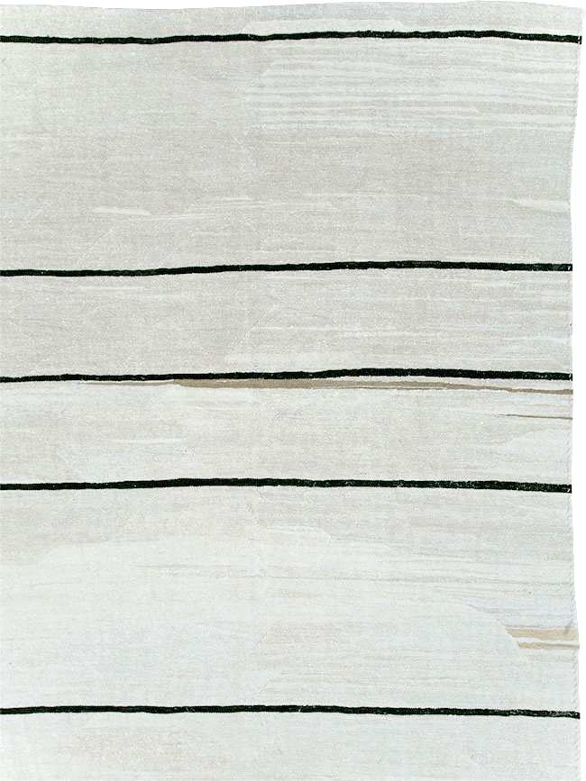 Contemporary Turkish Room Size Flatweave Kilim, No.30064 - Galerie Shabab