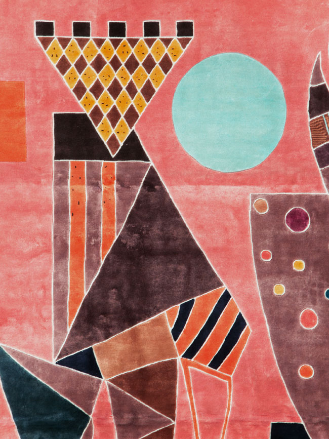 Late 20th Century Handmade Turkish Art Deco Carpet, No.30067 - Galerie Shabab