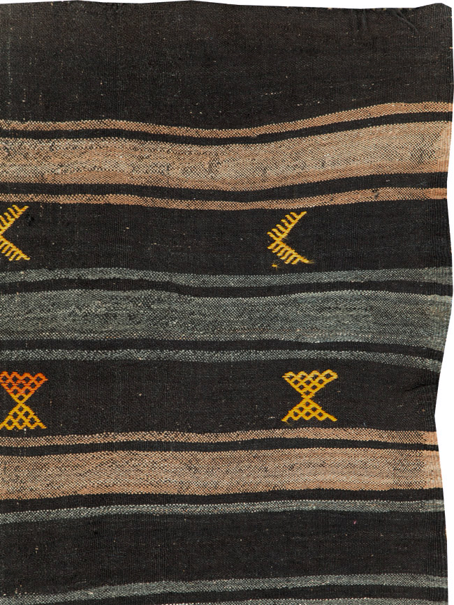 Mid-20th Century Handmade Turkish Flatweave, No.30069 - Galerie Shabab