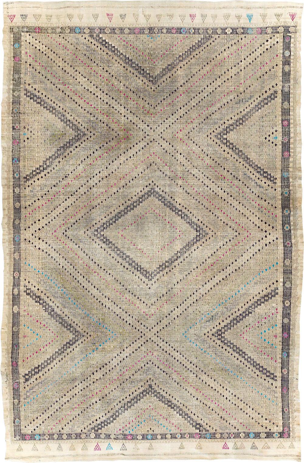 Vintage Turkish Flatweave Kilim, No.30070 - Galerie Shabab