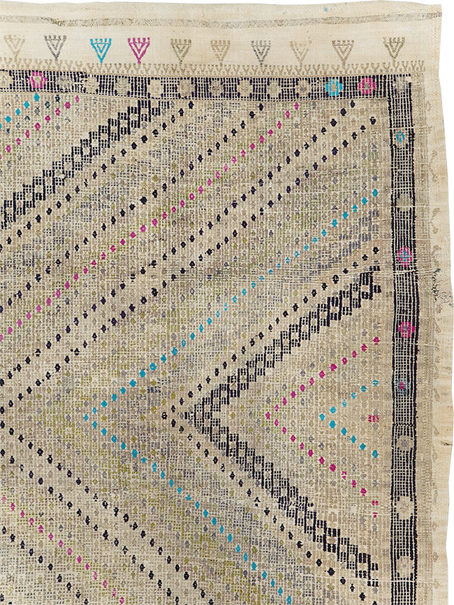 Vintage Turkish Flatweave Kilim, No.30070 - Galerie Shabab