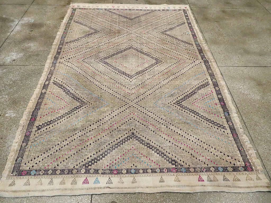 Vintage Turkish Flatweave Kilim, No.30070 - Galerie Shabab