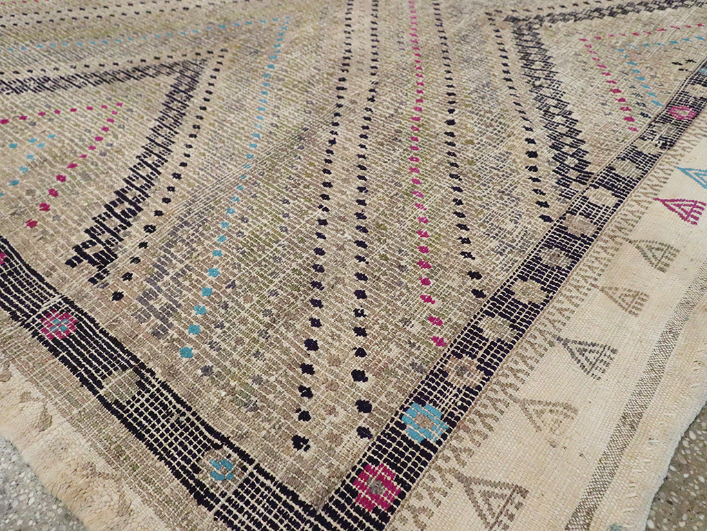 Vintage Turkish Flatweave Kilim, No.30070 - Galerie Shabab