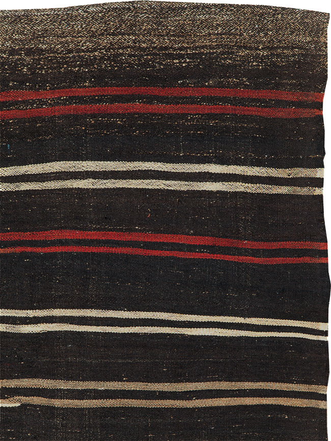 Mid-20th Century Handmade Turkish Flatweave Kilim, No.30072 - Galerie Shabab