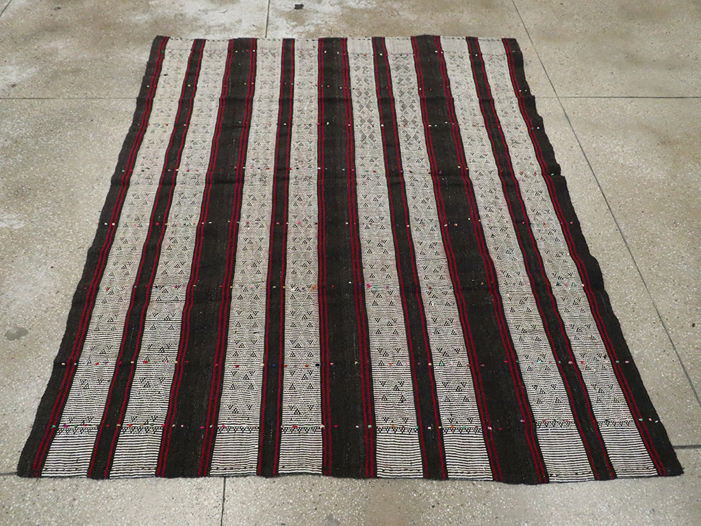 Vintage Turkish Flatweave Kilim, No.30073 - Galerie Shabab