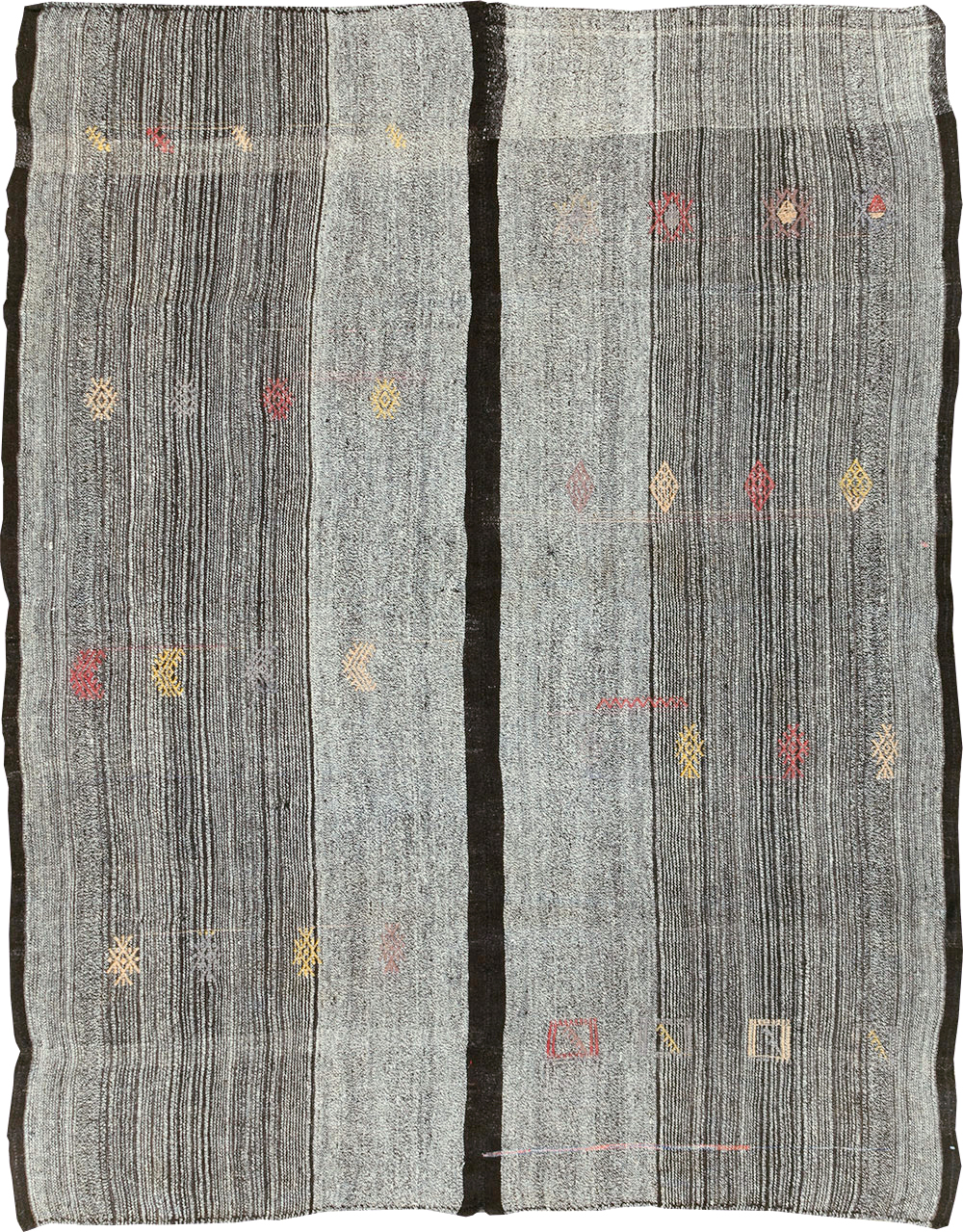 Vintage Turkish Flatweave Kilim, No.30075 - Galerie Shabab