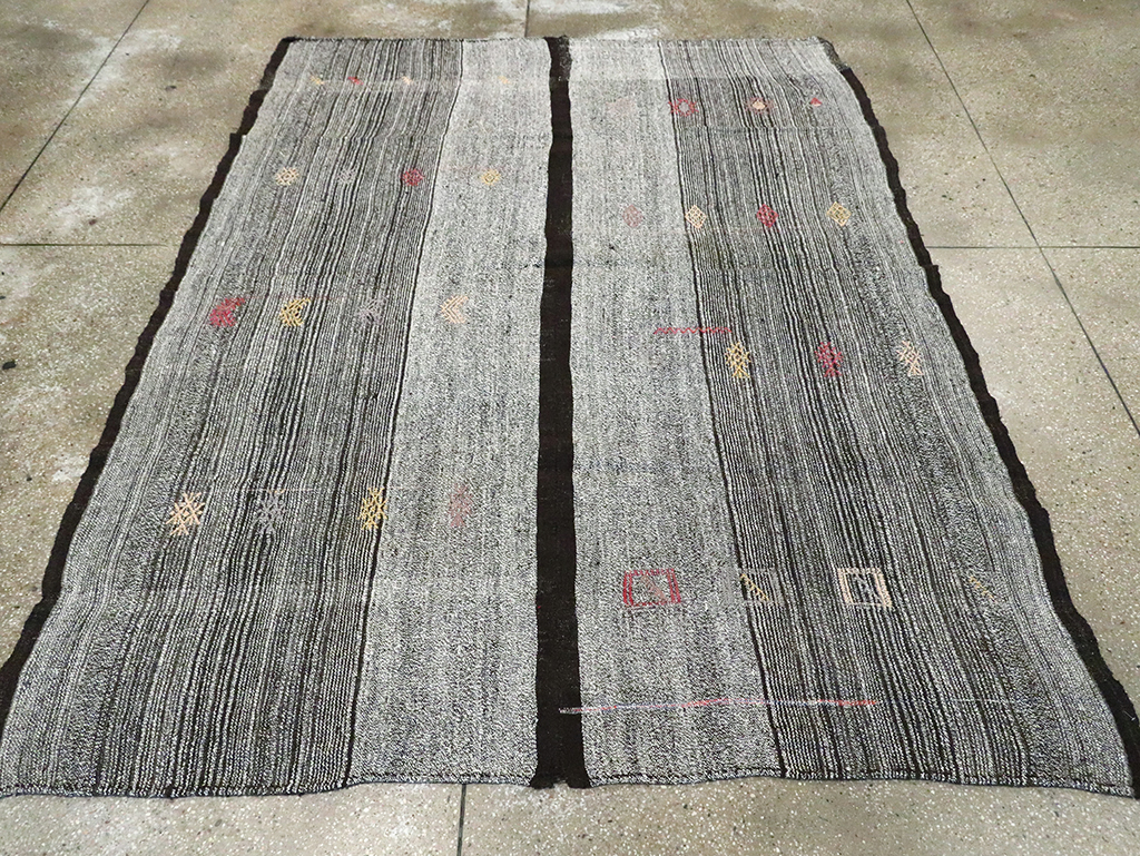 Vintage Turkish Flatweave Kilim, No.30075 - Galerie Shabab