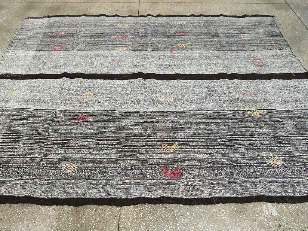 Vintage Turkish Flatweave Kilim, No.30075 - Galerie Shabab