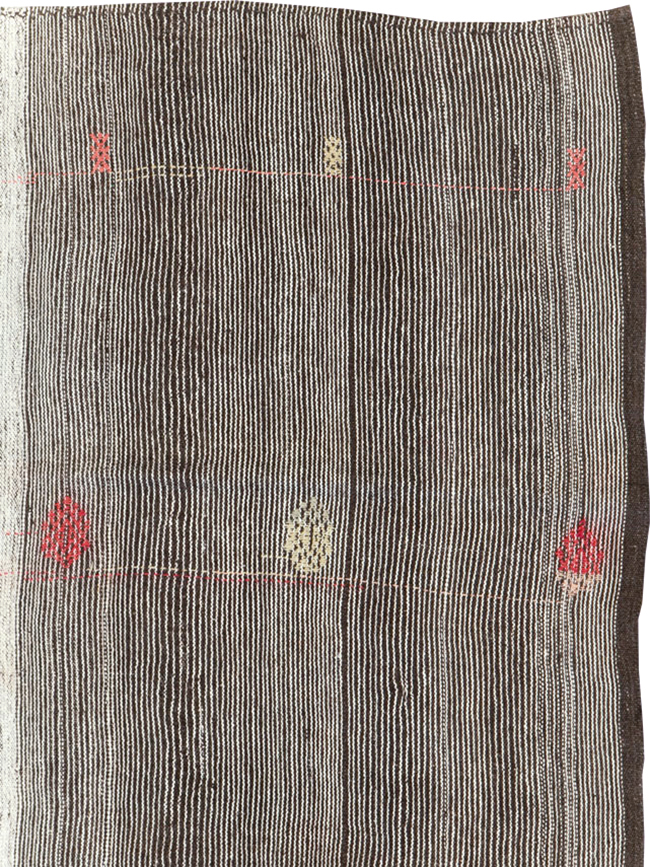Mid-20th Century Handmade Turkish Flatweave Kilim, No.30076 - Galerie Shabab
