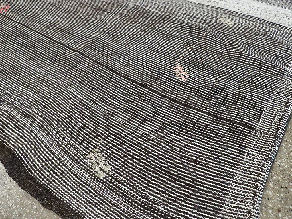 Vintage Handmade Turkish Flatweave Kilim, No.30076 - Galerie Shabab
