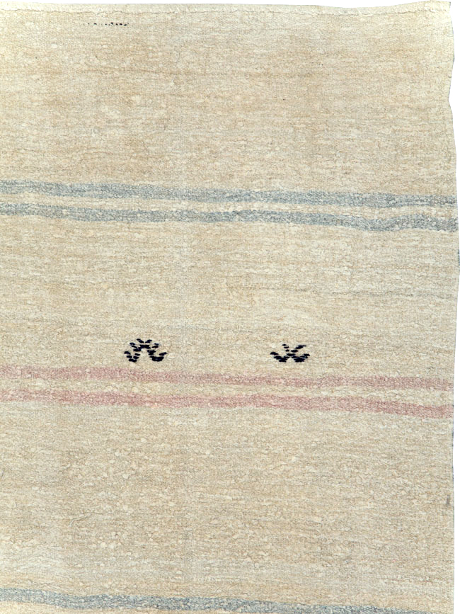 Mid-20th Century Turkish Gallery Size Flatweave, No.30079 - Galerie Shabab