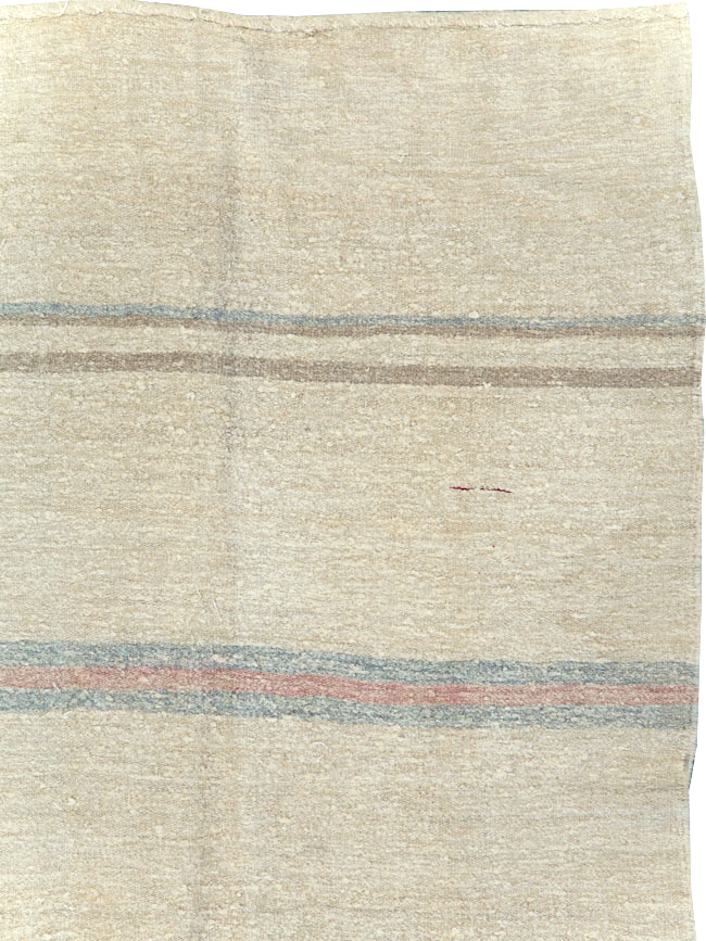 Mid-20th Century Turkish Gallery Size Flatweave, No.30079 - Galerie Shabab