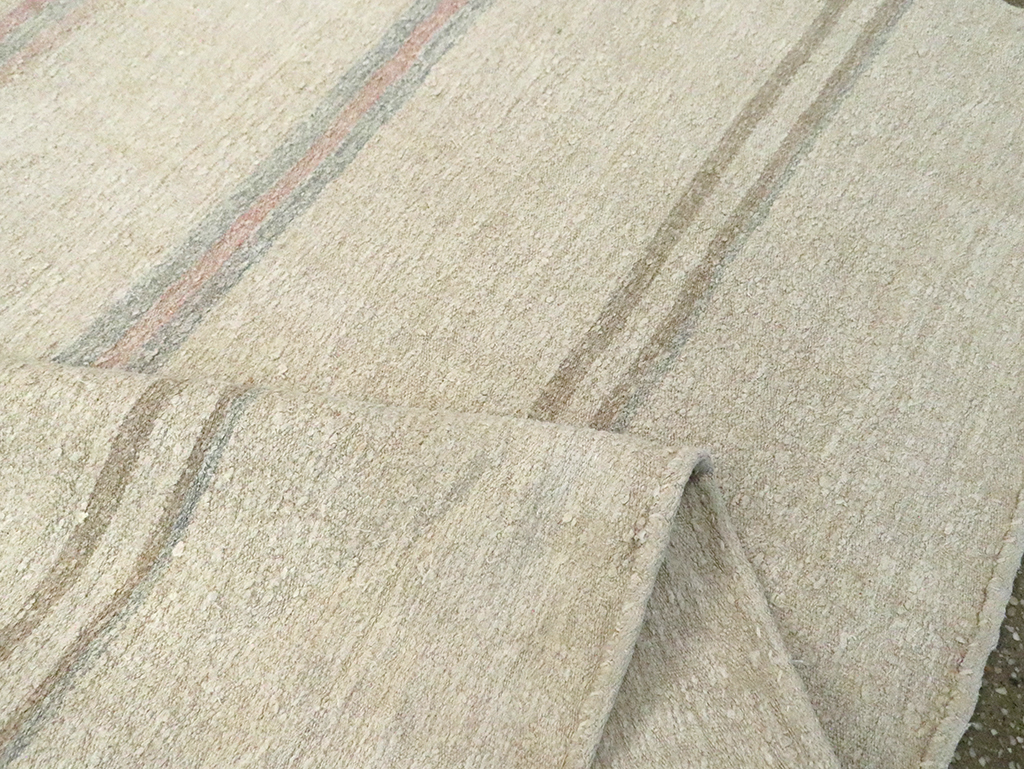 Vintage Turkish Gallery Size Flatweave, No.30079 - Galerie Shabab
