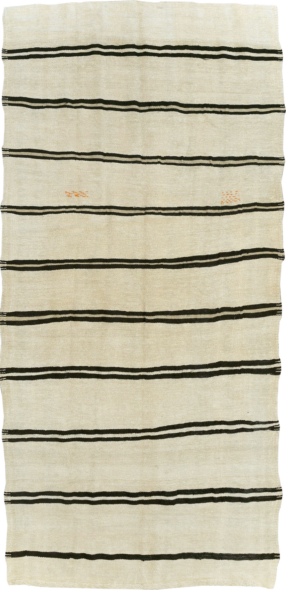 Mid-20th Century Turkish Gallery Size Flatweave, No.30081 - Galerie Shabab