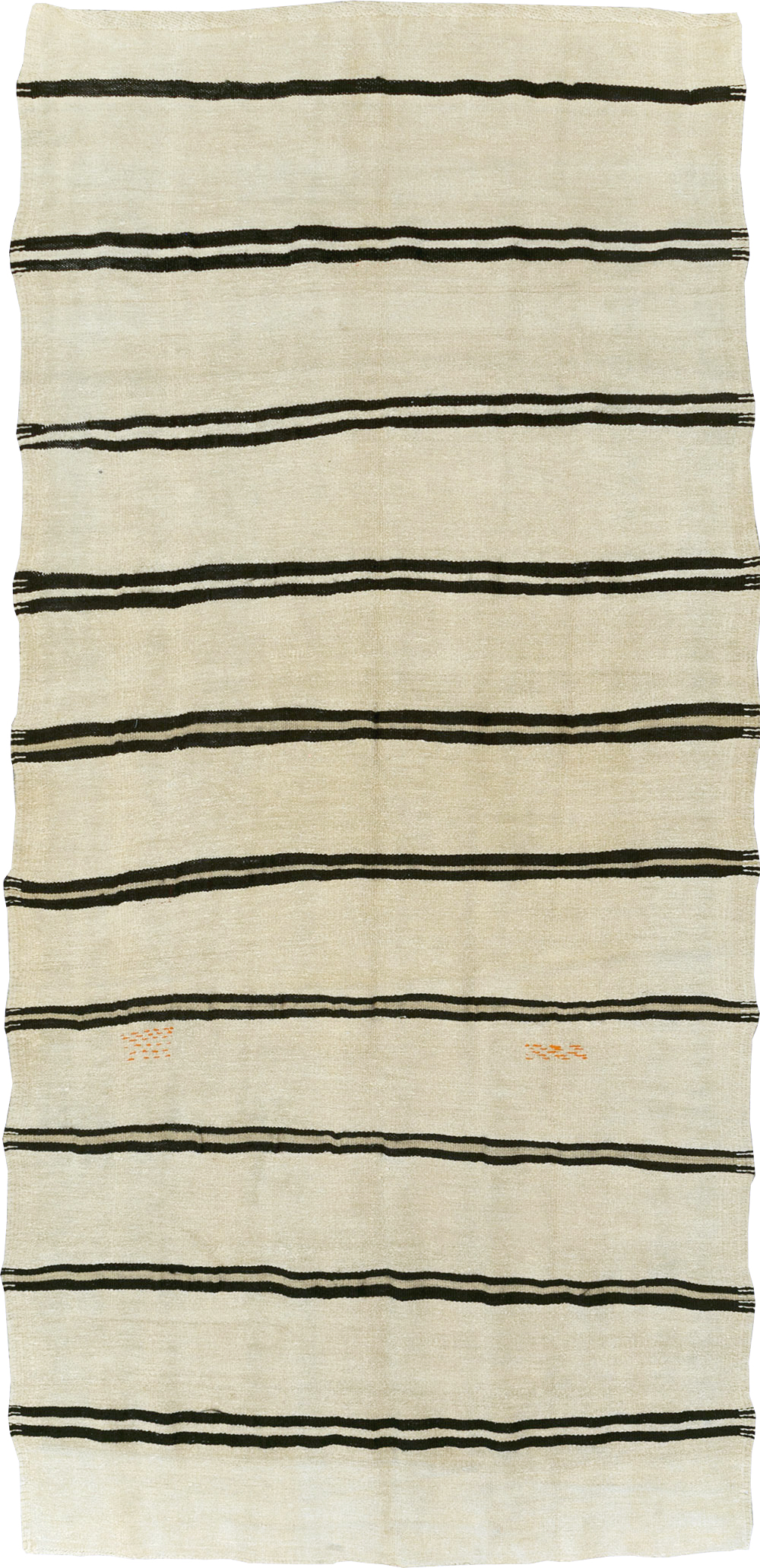 Mid-20th Century Turkish Gallery Size Flatweave, No.30081 - Galerie Shabab