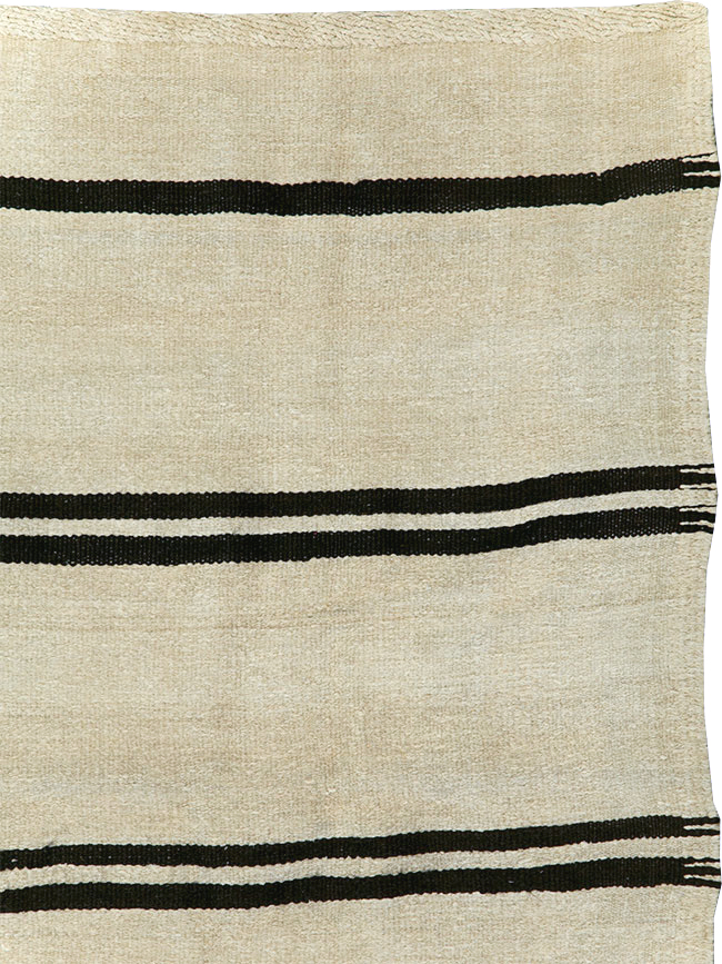 Mid-20th Century Turkish Gallery Size Flatweave, No.30081 - Galerie Shabab