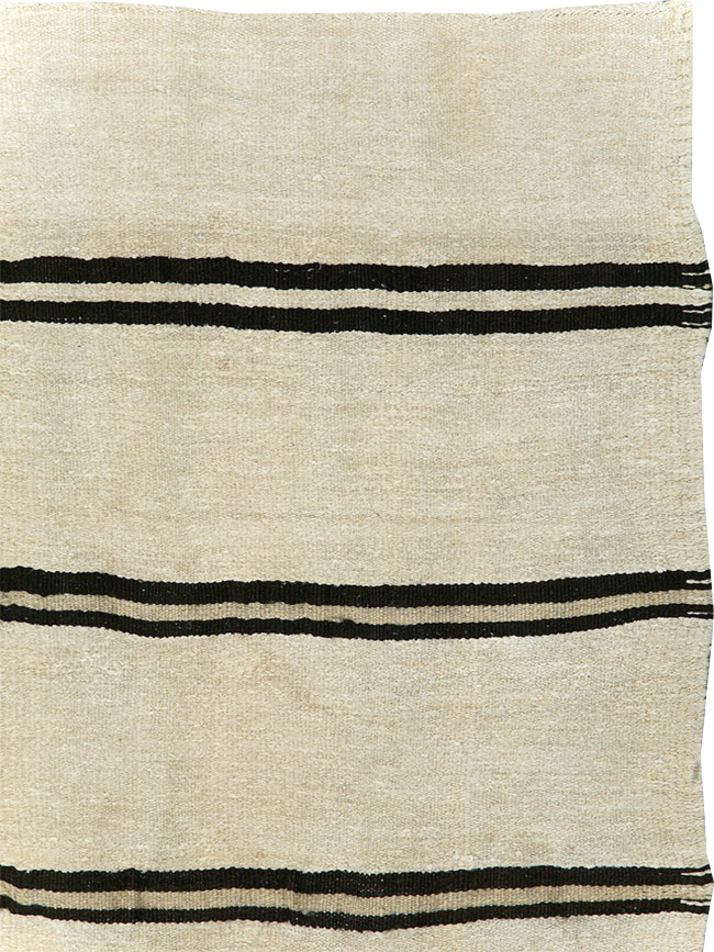 Mid-20th Century Turkish Gallery Size Flatweave, No.30081 - Galerie Shabab