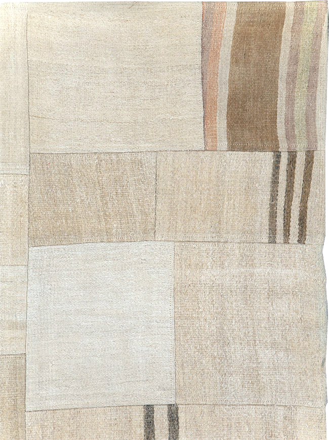 Contemporary Turkish Flatweave, No.30085 - Galerie Shabab