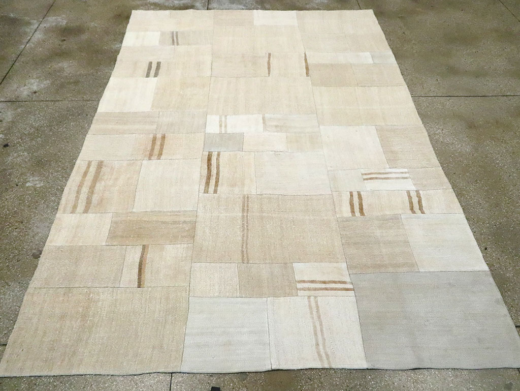 Contemporary Turkish Flatweave, No.30086 - Galerie Shabab