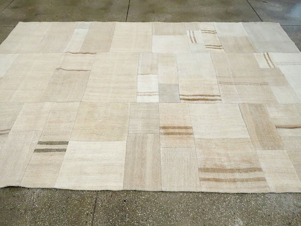 Contemporary Turkish Flatweave, No.30086 - Galerie Shabab