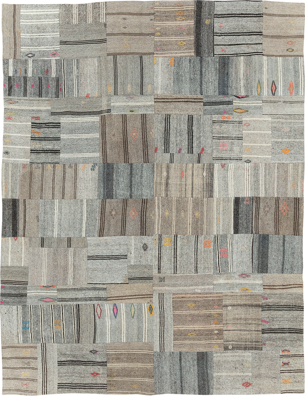 Contemporary Turkish Flatweave, No.30088 - Galerie Shabab