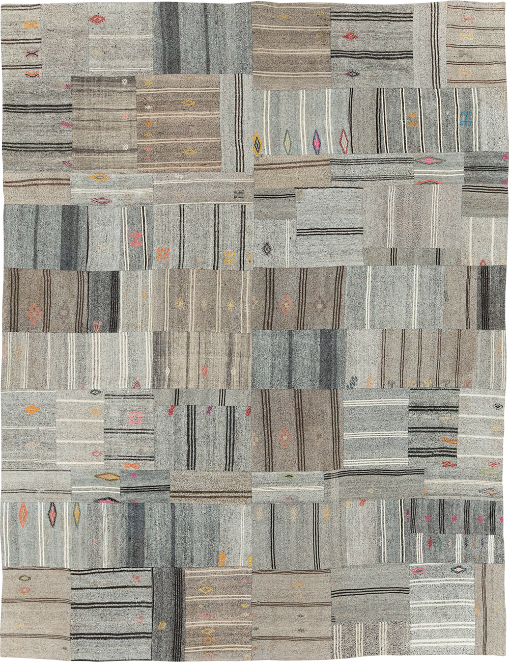 Contemporary Turkish Flatweave, No.30088 - Galerie Shabab