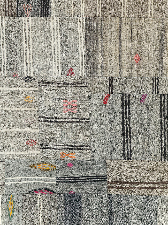 Contemporary Turkish Flatweave, No.30088 - Galerie Shabab