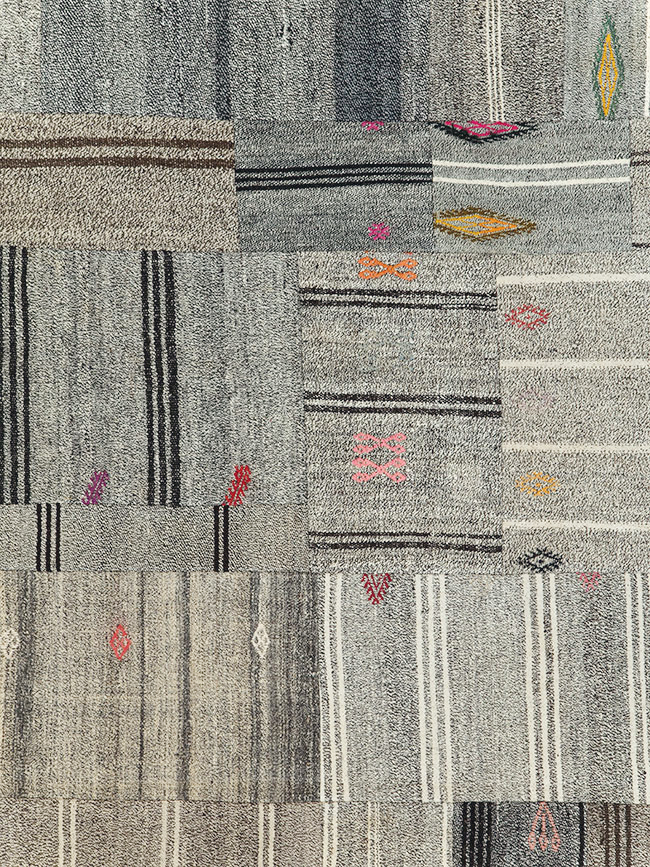Contemporary Turkish Flatweave, No.30088 - Galerie Shabab