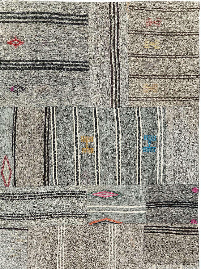Contemporary Turkish Flatweave, No.30088 - Galerie Shabab