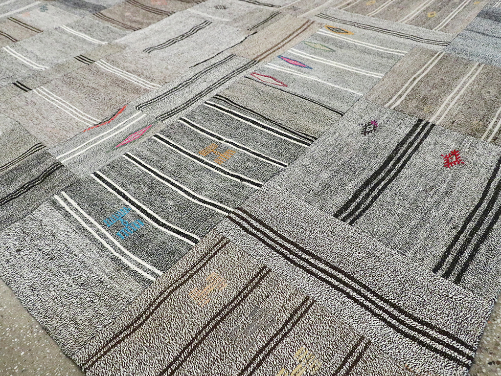 Contemporary Turkish Flatweave, No.30088 - Galerie Shabab