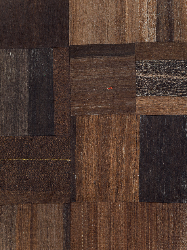 Contemporary Turkish Flatweave Kilim Patchwork Room Size Carpet, No.30089 - Galerie Shabab