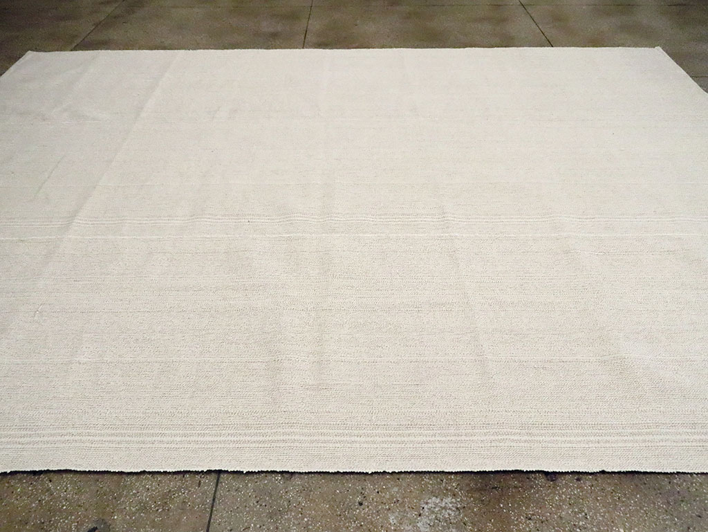 Mid-20th Century Handmade Turkish Flatweave, No.30091 - Galerie Shabab