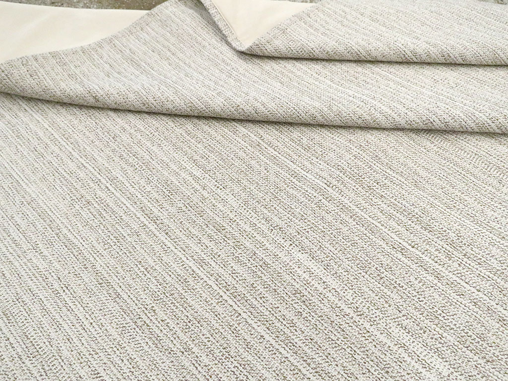 Vintage Turkish Flatweave Kilim Room Size Carpet, No.30092 - Galerie Shabab