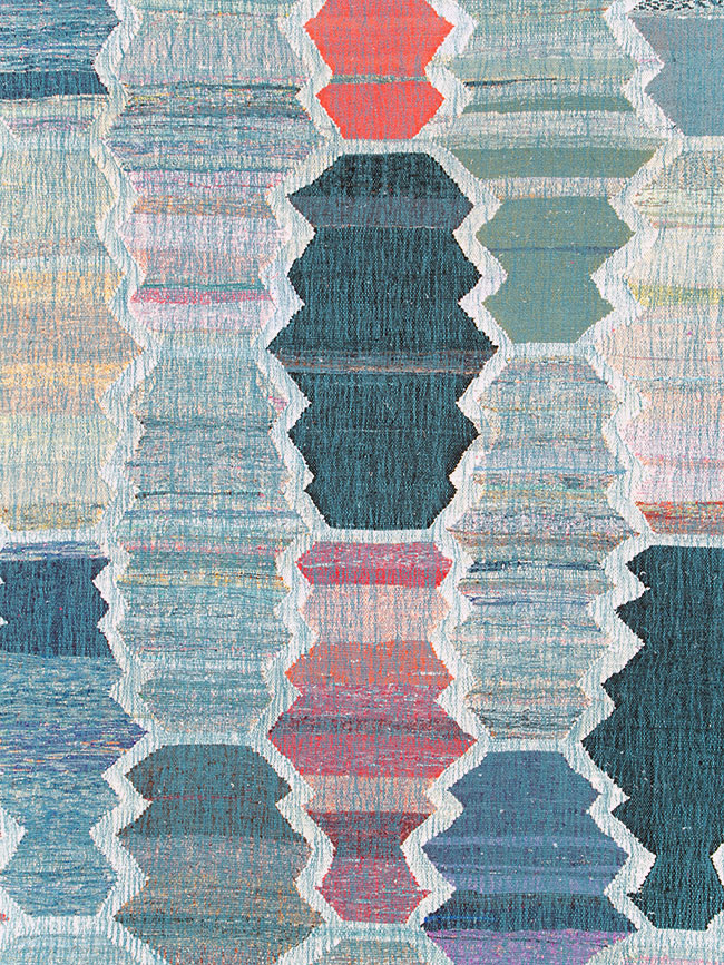 Contemporary Turkish Flatweave Kilim Large Room Size Carpet, No.30097 - Galerie Shabab