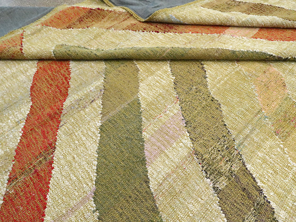 Large Contemporary Turkish Flatweave Kilim, No.30098 - Galerie Shabab