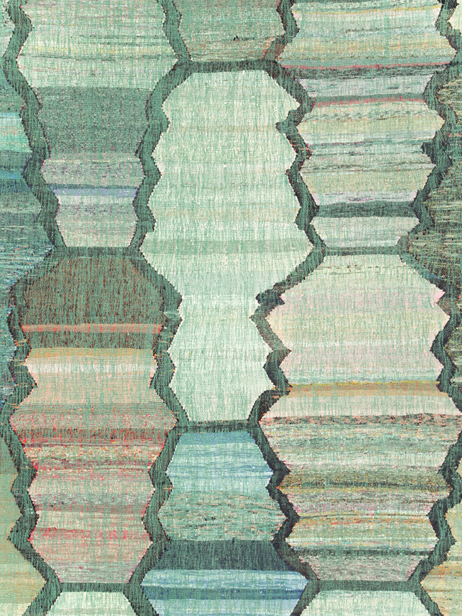 Contemporary Turkish Flatweave, No.30100 - Galerie Shabab