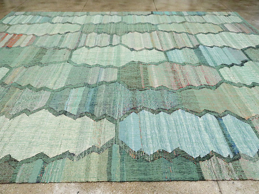 Contemporary Turkish Flatweave, No.30100 - Galerie Shabab