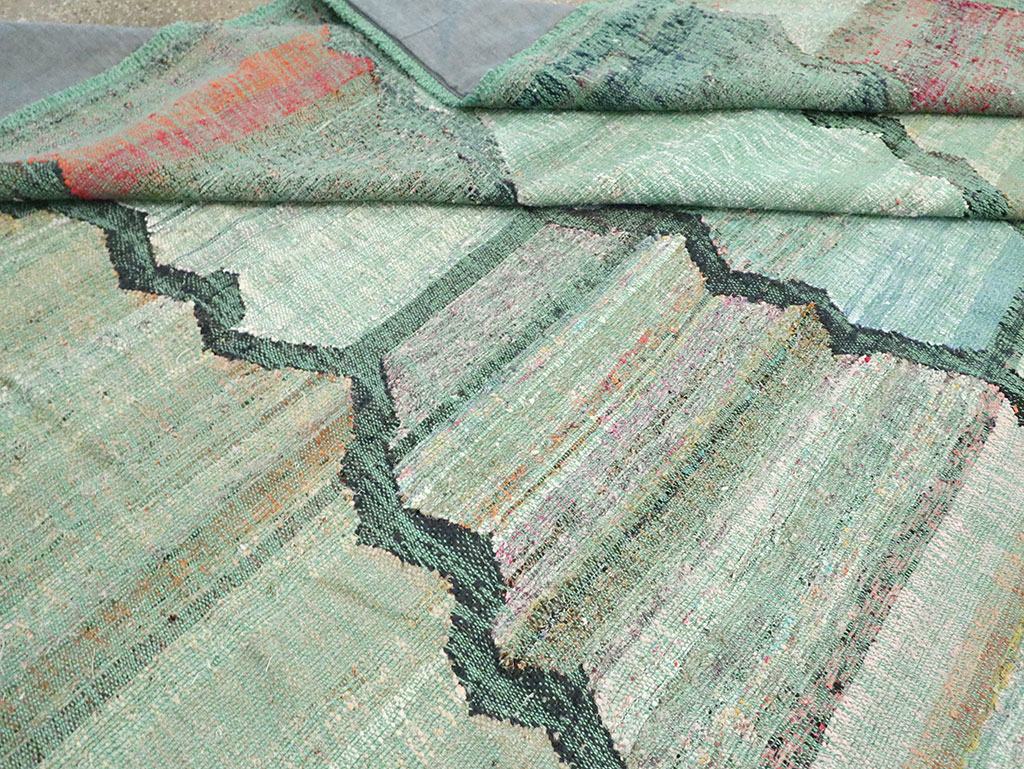 Contemporary Turkish Flatweave, No.30100 - Galerie Shabab