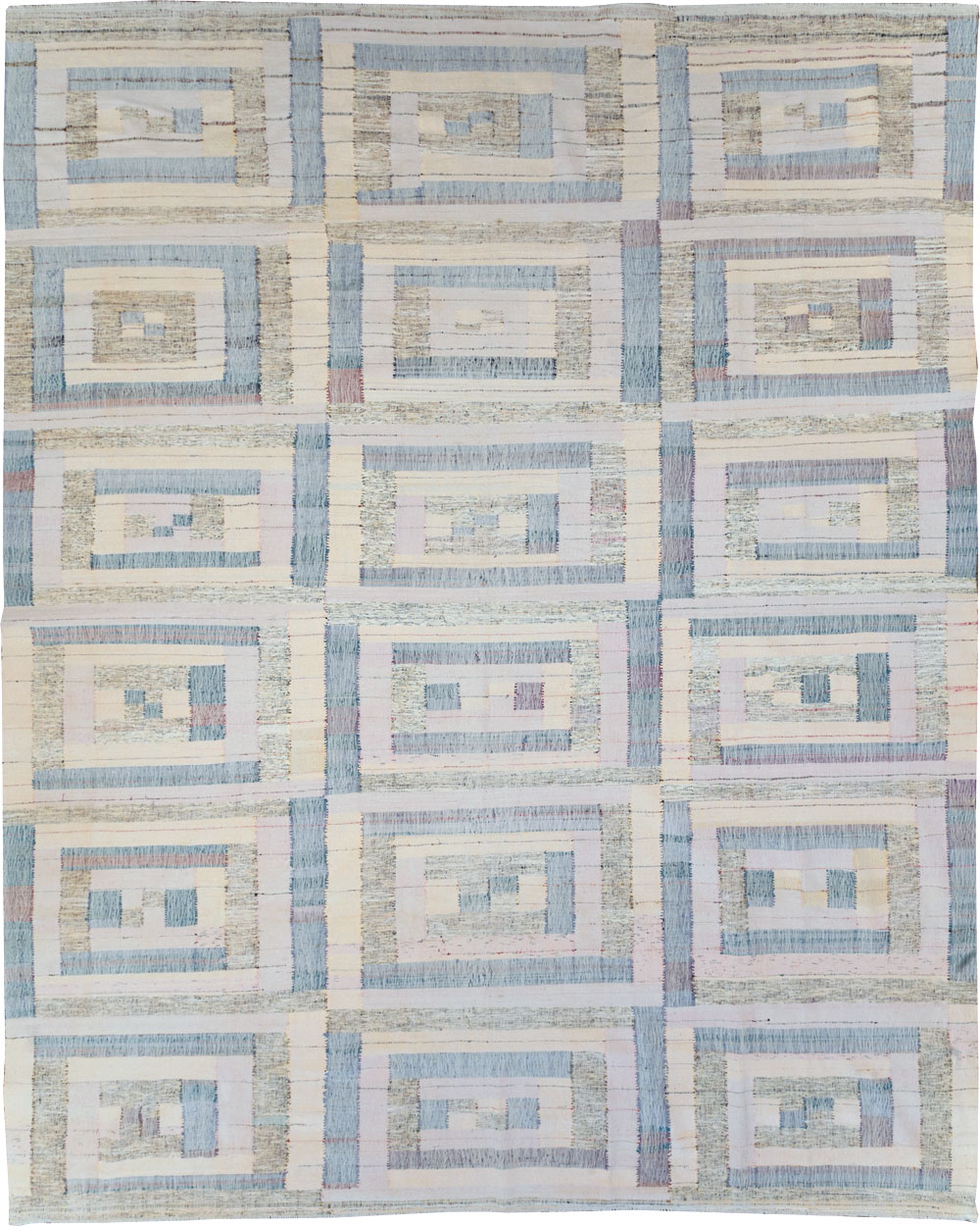 Contemporary Turkish Flatweave Kilim Large Room Size Carpet, No.30102 - Galerie Shabab