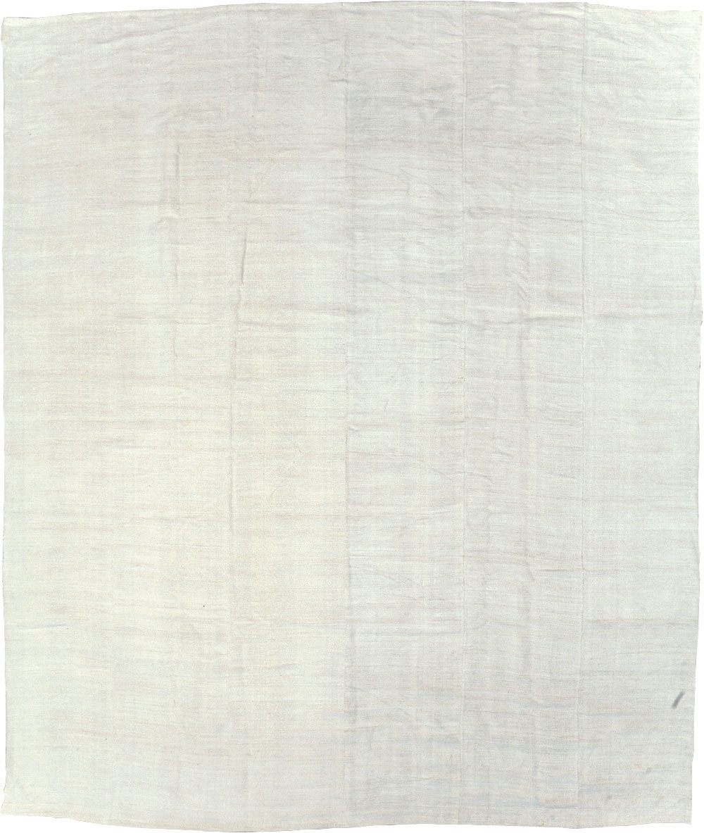 Mid-20th Century Minimalist Turkish Flatweave Kilim, No.30107 - Galerie Shabab