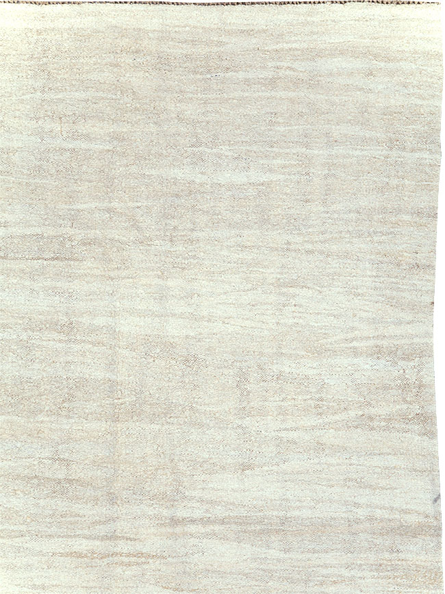 Vintage Turkish Flatweave Kilim Room Size Carpet, No.30108 - Galerie Shabab