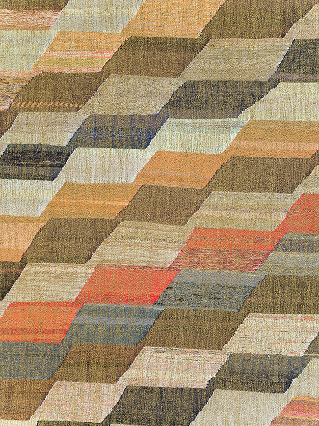 Contemporary Turkish Flatweave Kilim, No.30110 - Galerie Shabab