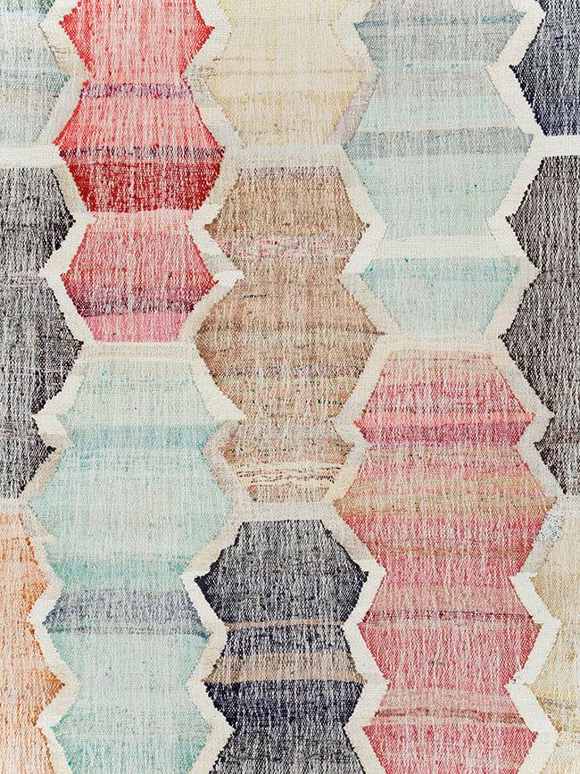 Contemporary Turkish Flatweave Kilim Room Size Carpet, No.30111 - Galerie Shabab