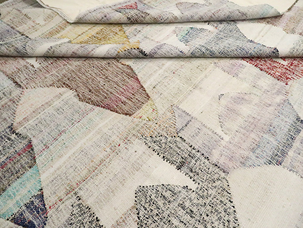 Modern Turkish Flatweave Kilim , No.30114 - Galerie Shabab