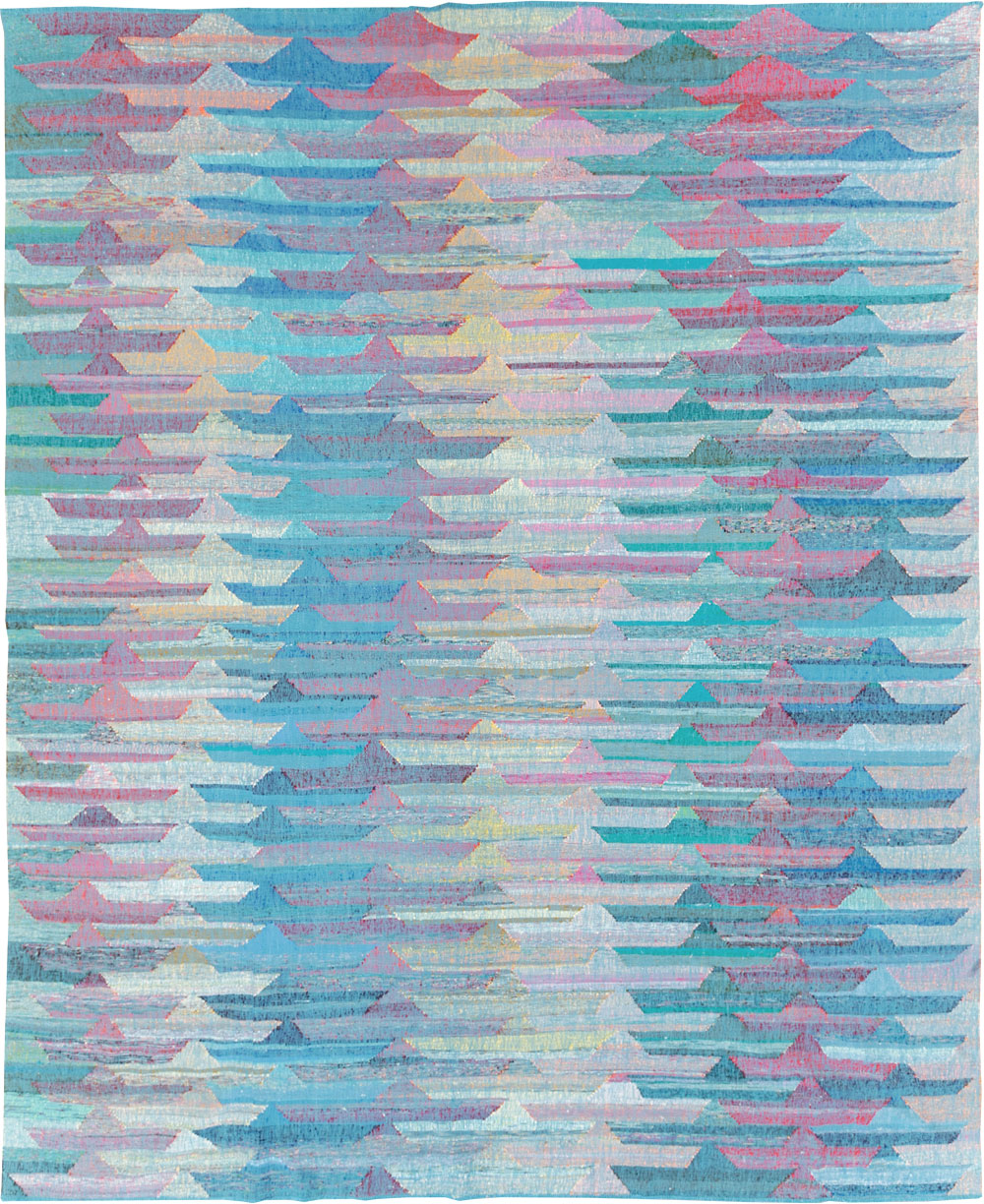 Modern Turkish Flatweave Kilim , No.30118 - Galerie Shabab