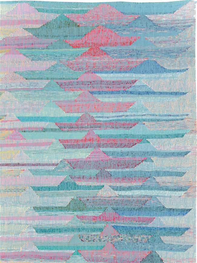 Modern Turkish Flatweave Kilim , No.30118 - Galerie Shabab
