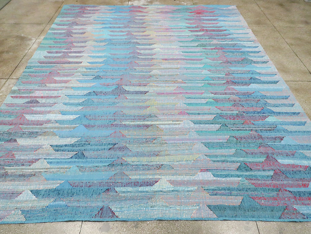 Modern Turkish Flatweave Kilim , No.30118 - Galerie Shabab