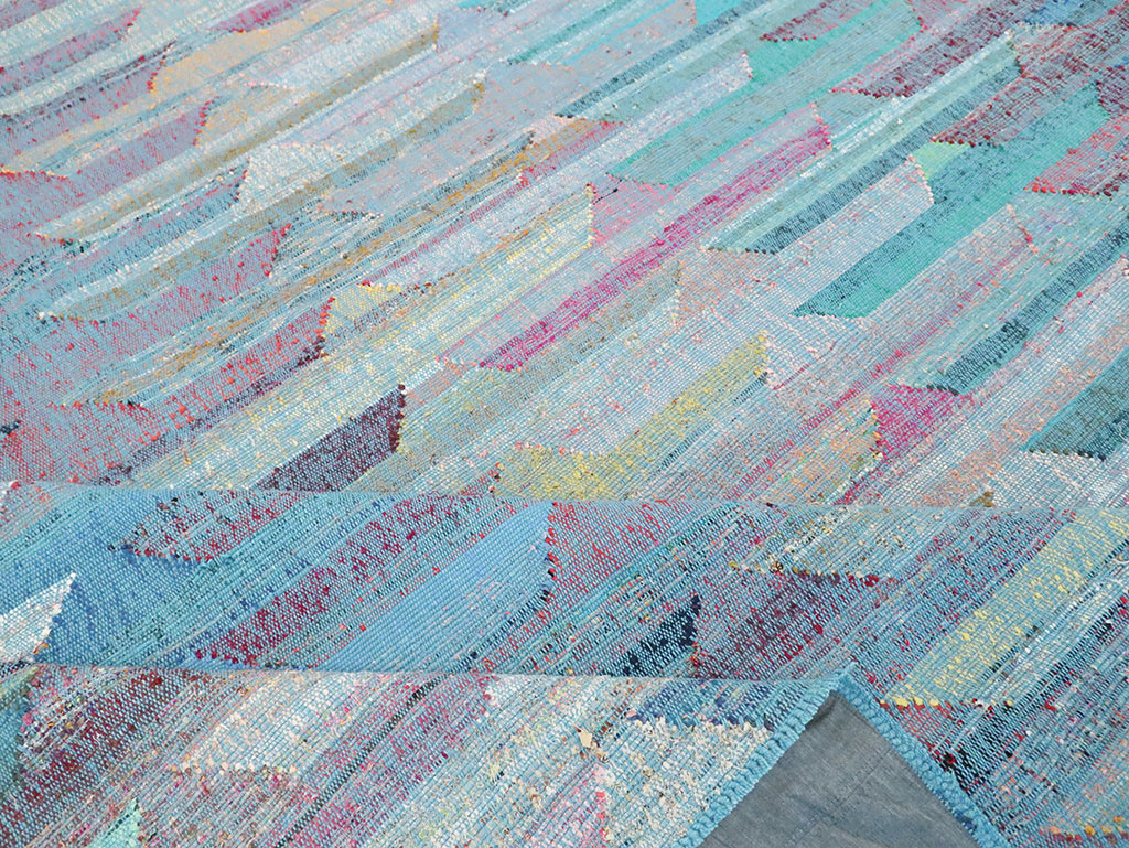 Modern Turkish Flatweave Kilim , No.30118 - Galerie Shabab
