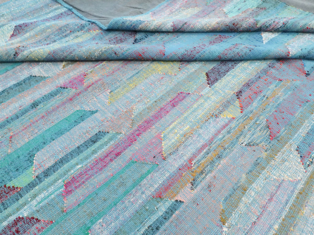 Modern Turkish Flatweave Kilim , No.30118 - Galerie Shabab